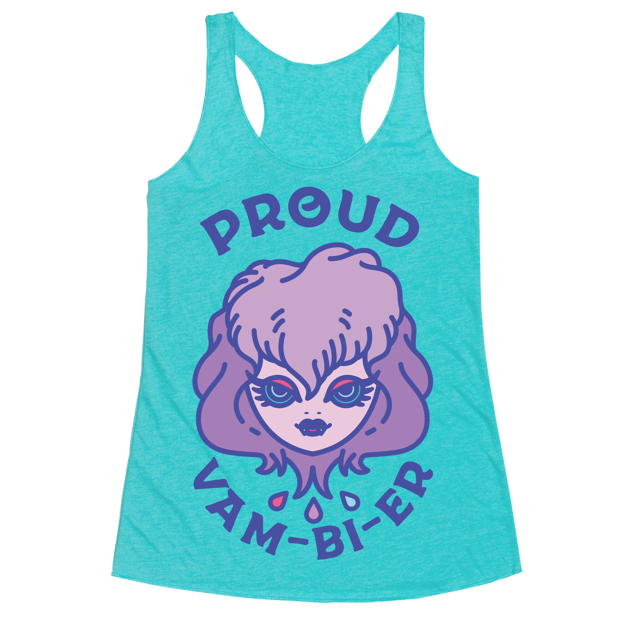 Proud Vam-bi-re Racerback Tank